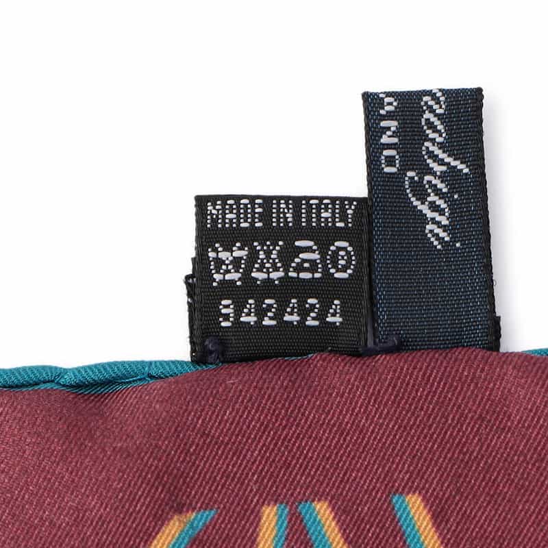 STEFANO BIGI ポケットチーフ WINE