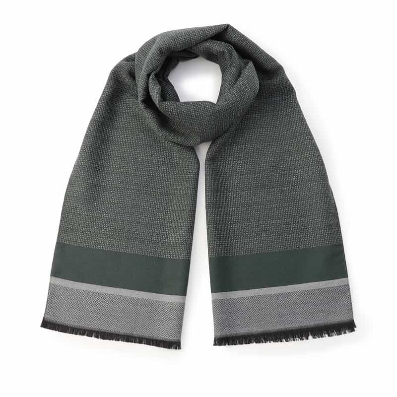 STEFANO BIGI スカーフ GREEN