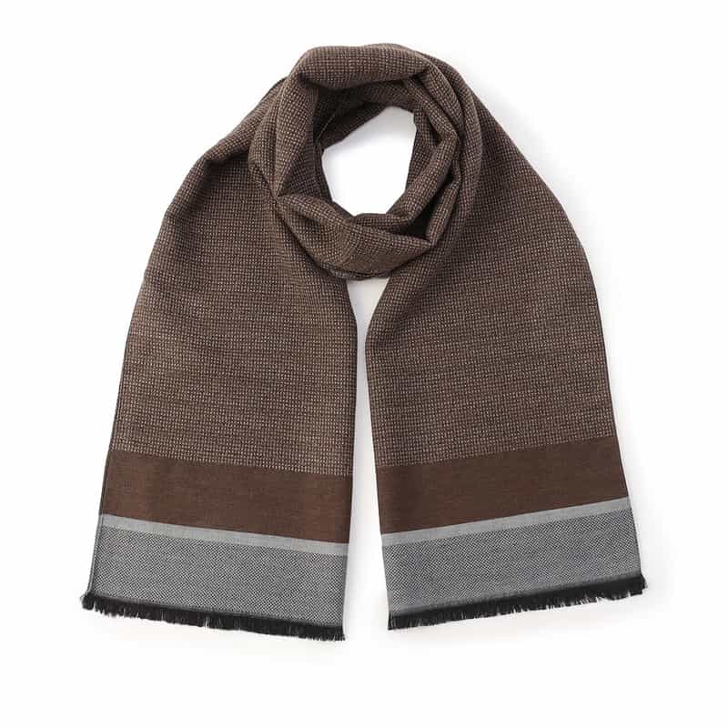 STEFANO BIGI スカーフ BROWN