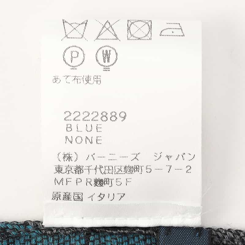 STEFANO BIGI スカーフ BLUE