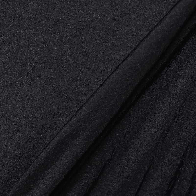 BARNEYS NEW YORK ウォッシャブル シアー ジップアップ ブルゾン BLACK