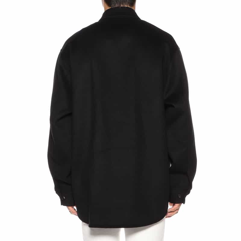 SSSTEIN バーニーズ　ニューヨーク限定リバーシブルシャツコート BLACK