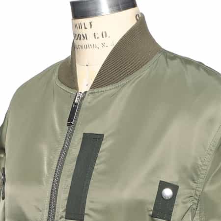 ナイロンツイル ハーフスリーブブルゾン（2223524）｜SACAI