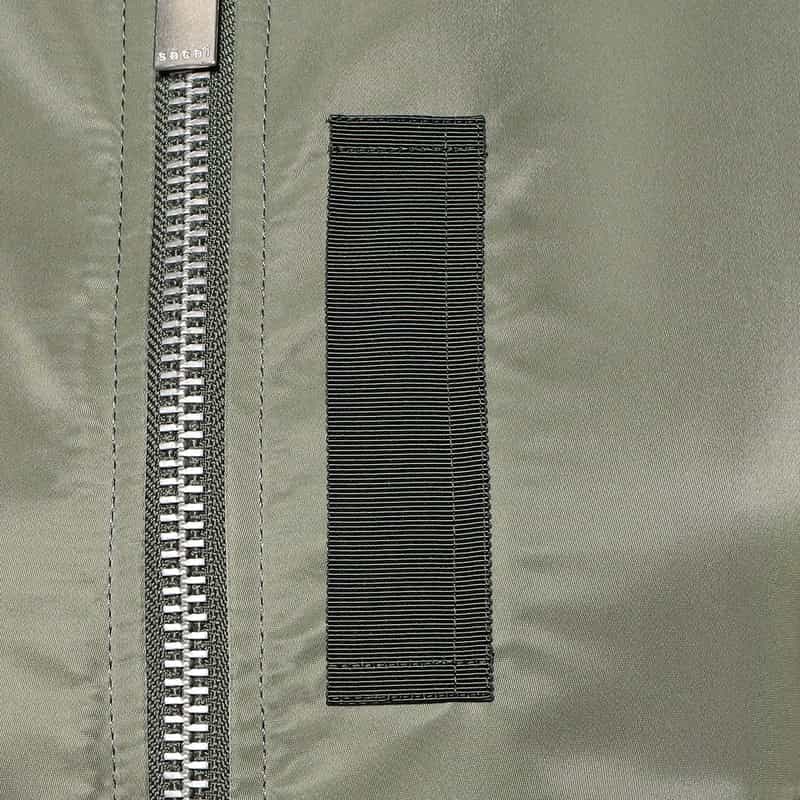 SACAI SACAI＜サカイ＞ナイロンツイル ハーフスリーブブルゾン KHAKI