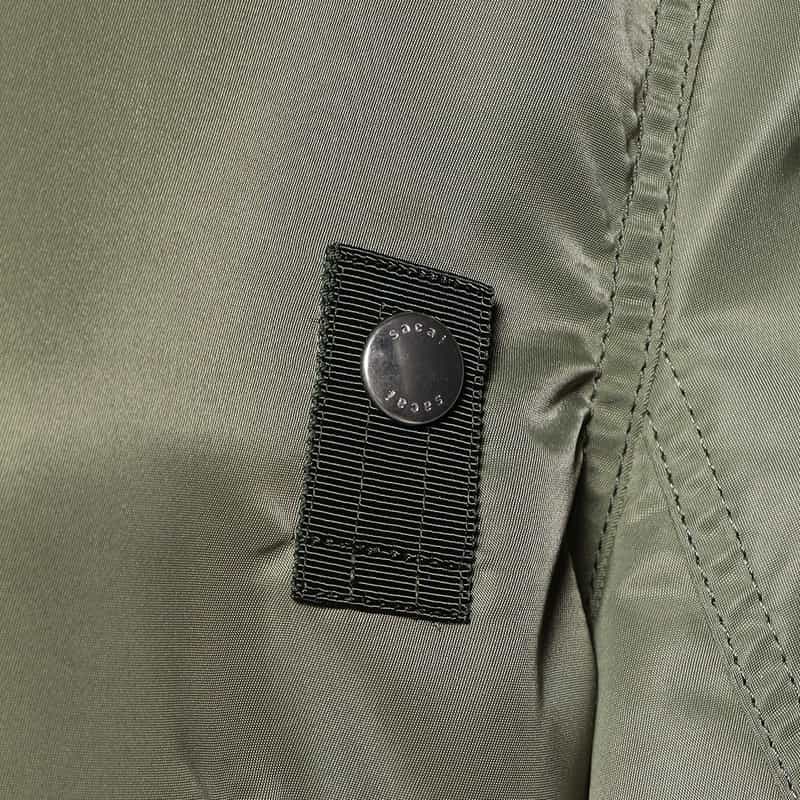 SACAI SACAI＜サカイ＞ナイロンツイル ハーフスリーブブルゾン KHAKI