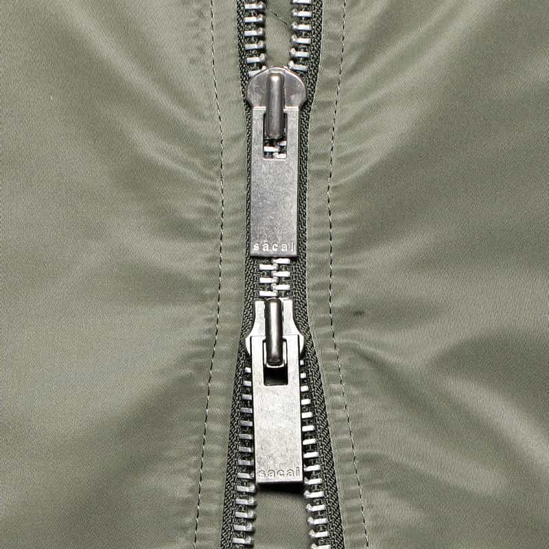 SACAI SACAI＜サカイ＞ナイロンツイル ハーフスリーブブルゾン KHAKI