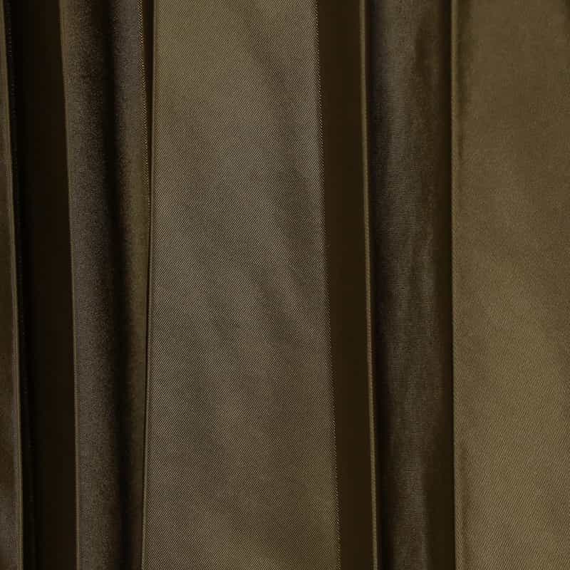 SACAI SACAI＜サカイ＞ナイロンツイル プリーツロングスカート BROWN