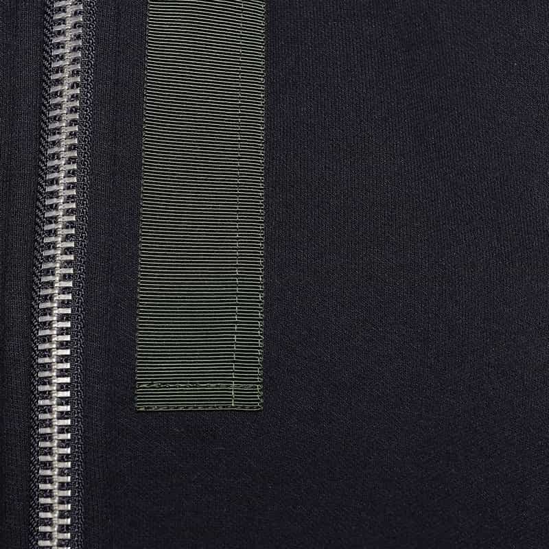 SACAI SACAI＜サカイ＞コンビネーション ジップアップスウェットフーディ NAVY