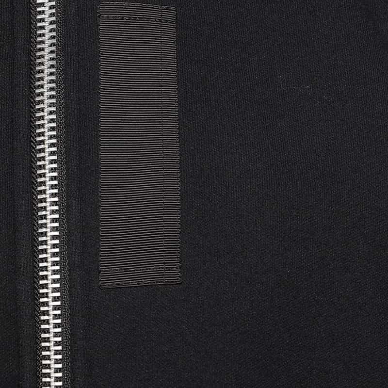 SACAI SACAI＜サカイ＞コンビネーション ジップアップスウェットフーディ BLACK