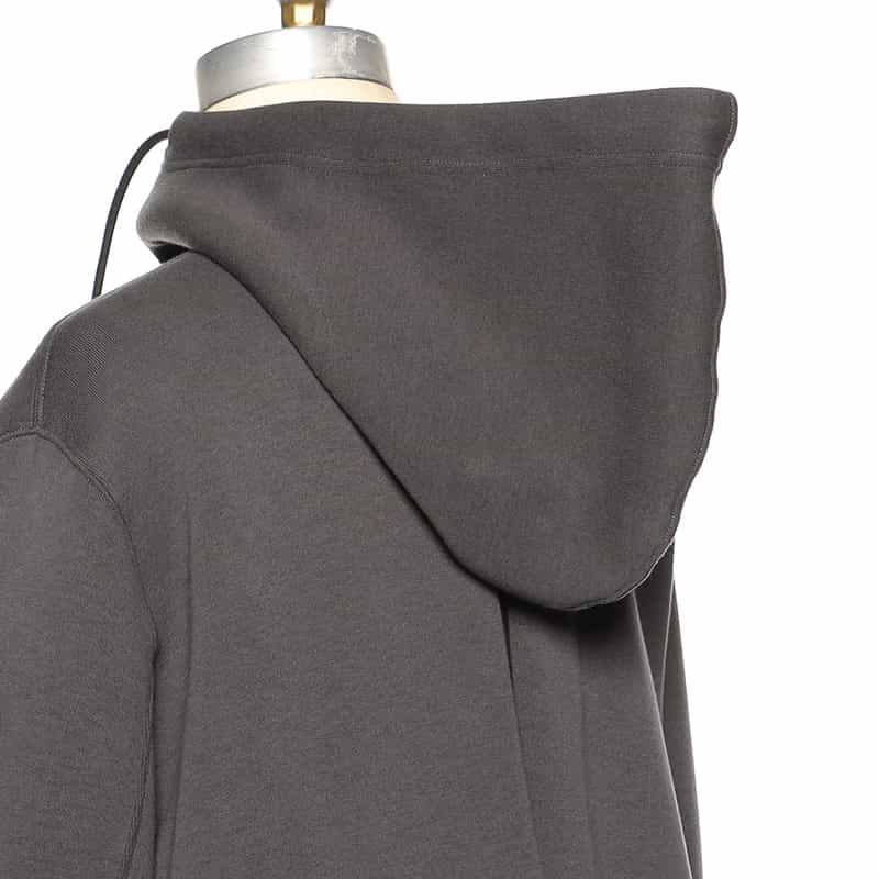 SACAI SACAI＜サカイ＞コンビネーション ジップアップスウェットフーディ DARK GRAY