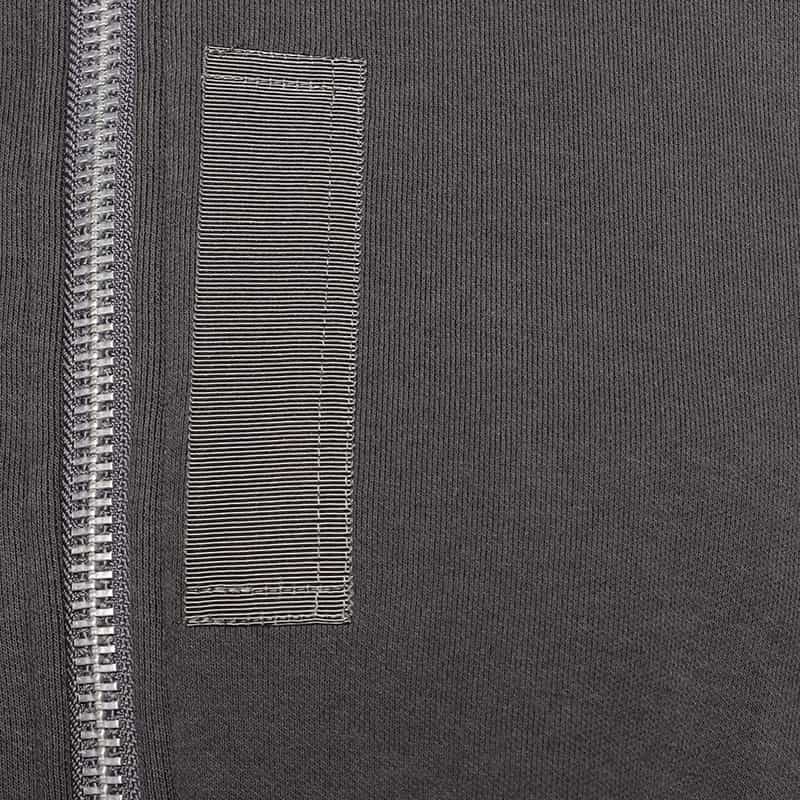 SACAI SACAI＜サカイ＞コンビネーション ジップアップスウェットフーディ DARK GRAY