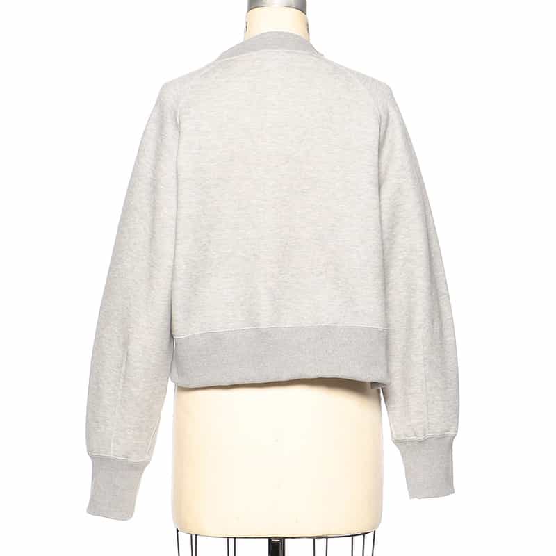 SACAI SACAI＜サカイ＞スポンジスウェットプルオーバー LIGHT GRAY