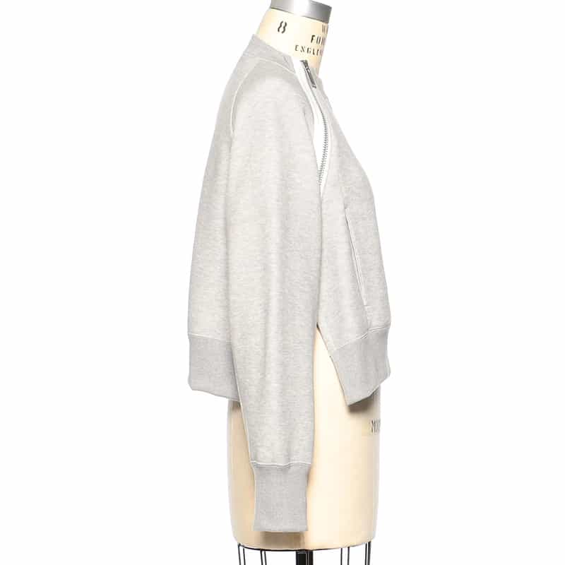 SACAI SACAI＜サカイ＞スポンジスウェットプルオーバー LIGHT GRAY