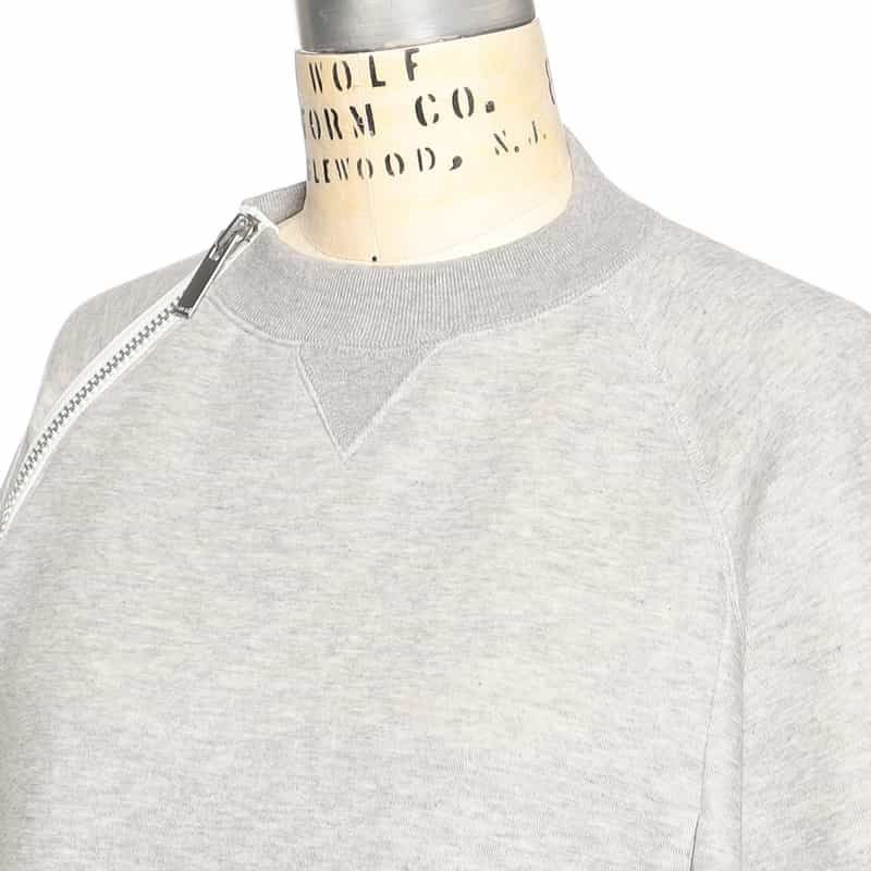 SACAI SACAI＜サカイ＞スポンジスウェットプルオーバー LIGHT GRAY
