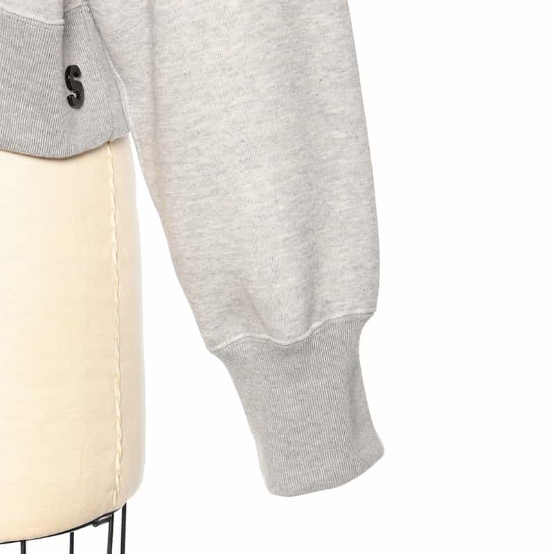 SACAI SACAI＜サカイ＞スポンジスウェットプルオーバー LIGHT GRAY