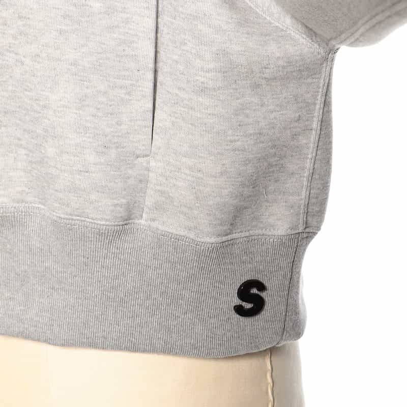 SACAI SACAI＜サカイ＞スポンジスウェットプルオーバー LIGHT GRAY