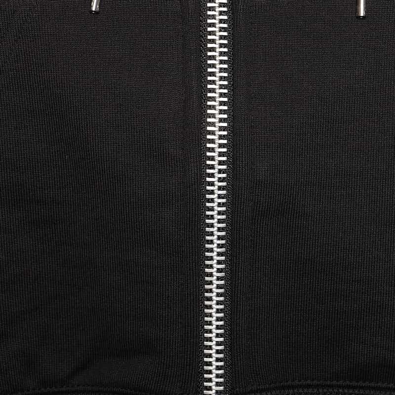 SACAI SACAI<サカイ>ジップアップ スウェットフーディー BLACK