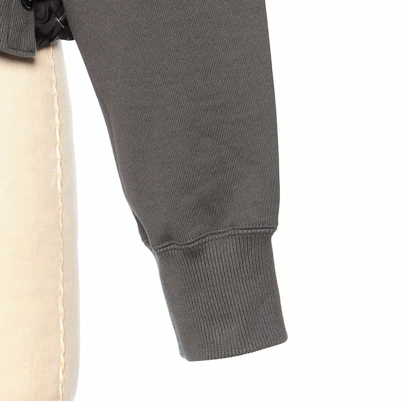 SACAI SACAI<サカイ>ジップアップ スウェットフーディー DARK GRAY