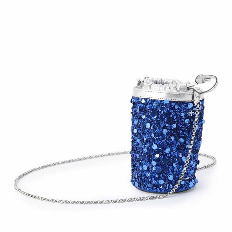 ANYA HINDMARCH "EVER READY" バケットバッグ SILVER