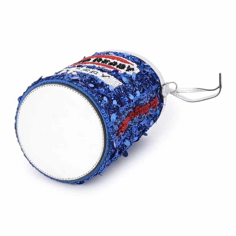 ANYA HINDMARCH "EVER READY" バケットバッグ SILVER