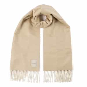 シルクカシミヤ素材パネルスカーフ（75×170）