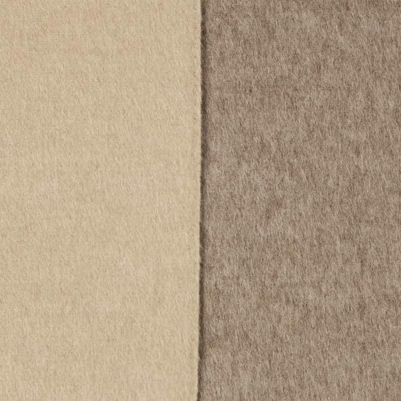 PIACENZA シルクカシミヤ素材パネルスカーフ（75×170） BEIGE