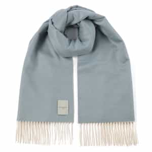 シルクカシミヤ素材パネルスカーフ（75×170）