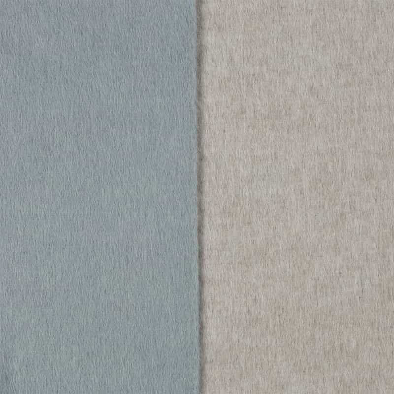 PIACENZA シルクカシミヤ素材パネルスカーフ（75×170） LIGHT BLUE