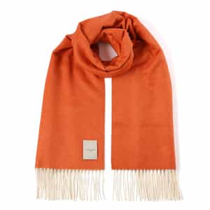 シルクカシミヤ素材パネルスカーフ（75×170）