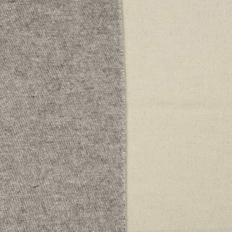 PIACENZA リバーシブルスカーフ LIGHT GRAY