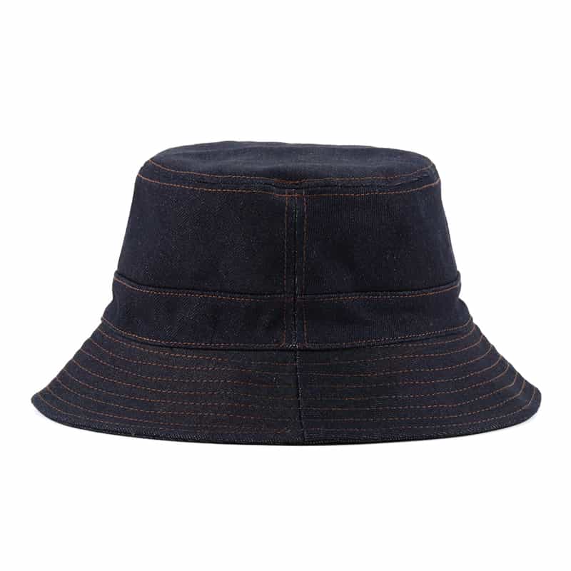 GANNI デニムバケットハット NAVY