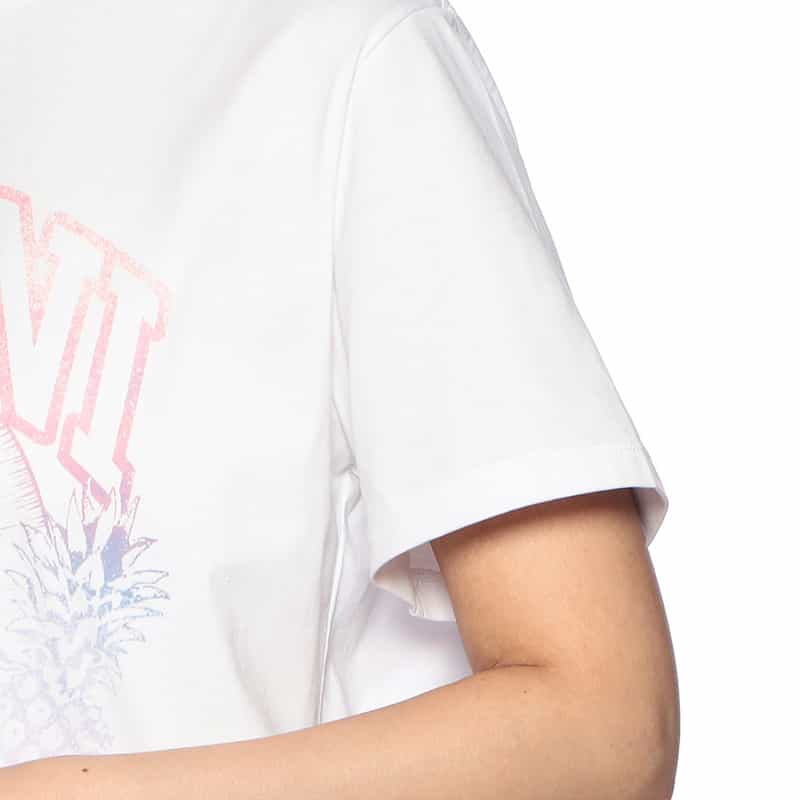 GANNI プリントTシャツ WHITE
