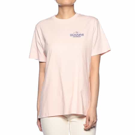 バックプリントTシャツ（2224052）｜GANNI(ガニー）｜WOMEN'S