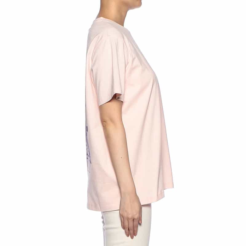 GANNI バックプリントTシャツ LIGHT PINK