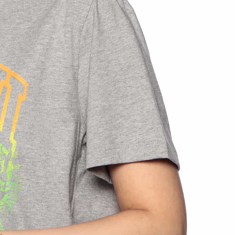 GANNI プリントTシャツ GRAY