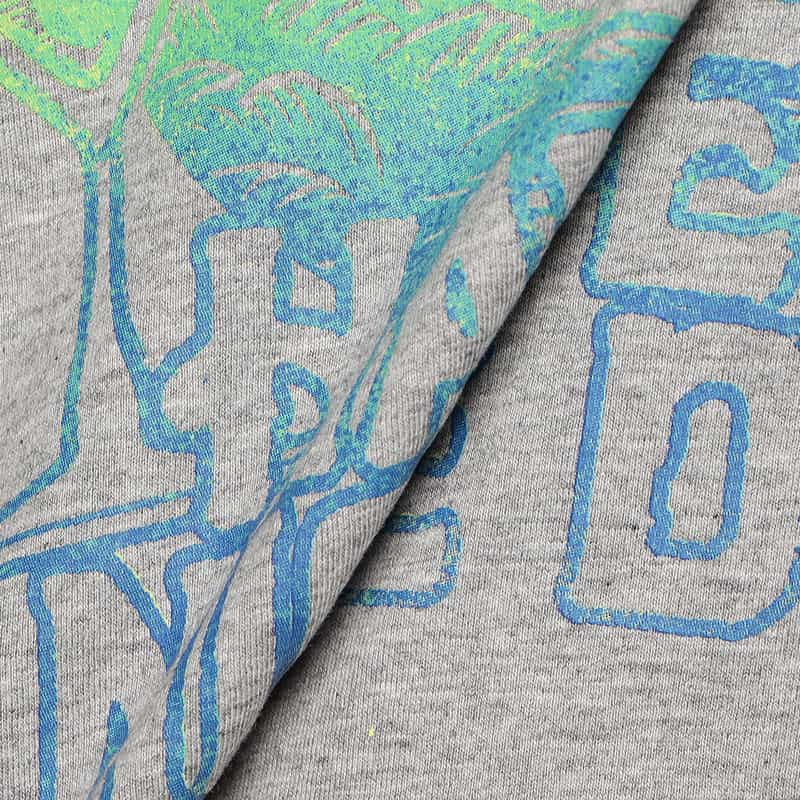 GANNI プリントTシャツ GRAY