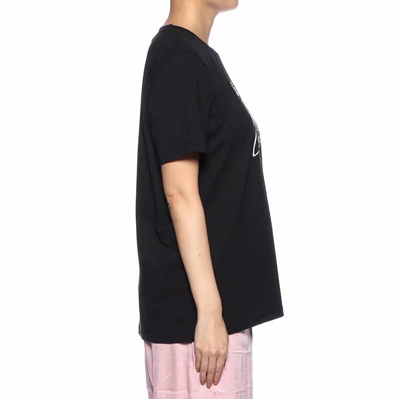 GANNI プリントTシャツ BLACK