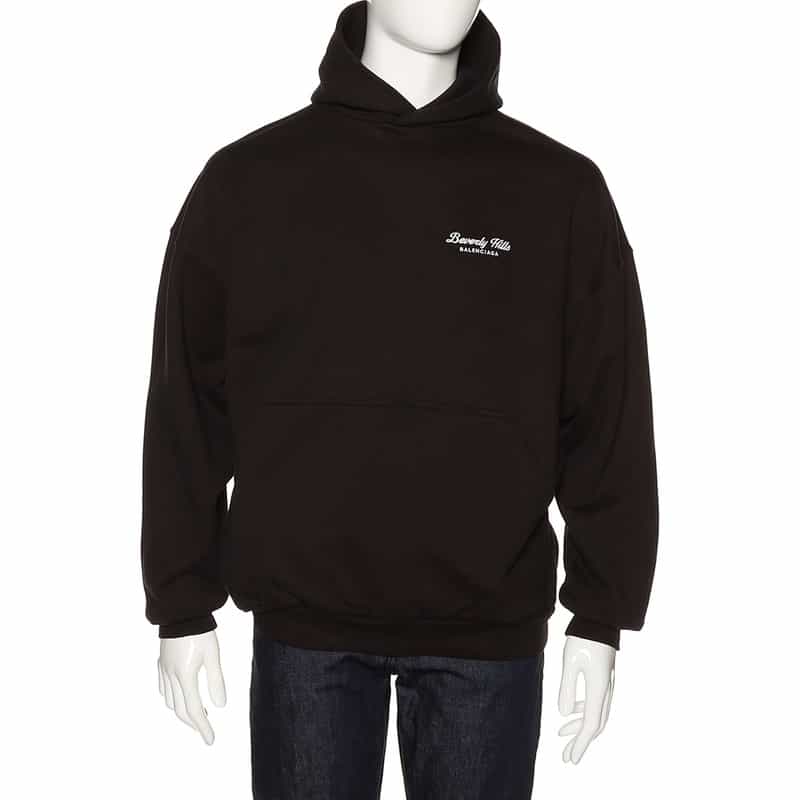 BALENCIAGA BALENCIAGA<バレンシアガ>スウェットフーディ BLACK