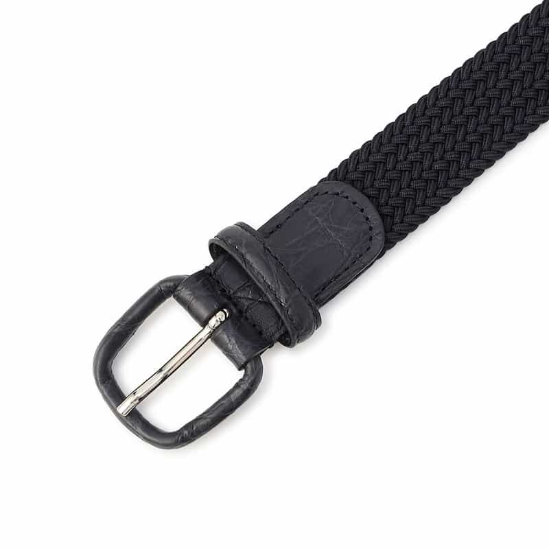 ANDERSONS ANDERSONS＜アンダーソンズ＞メッシュベルト NAVY