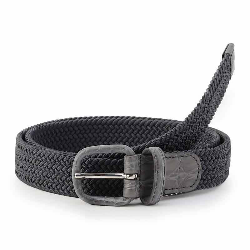 ANDERSONS ANDERSONS＜アンダーソンズ＞メッシュベルト GRAY