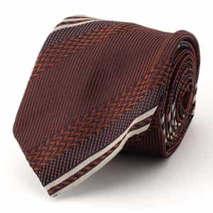 セッテピエゲ ストライプ柄タイ