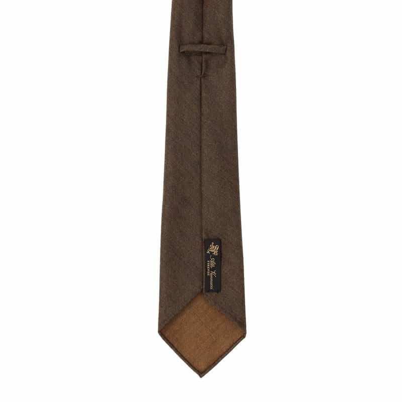 ATTO VANNUCCI FIRENZE セッテピエゲ ソリッドタイ BROWN