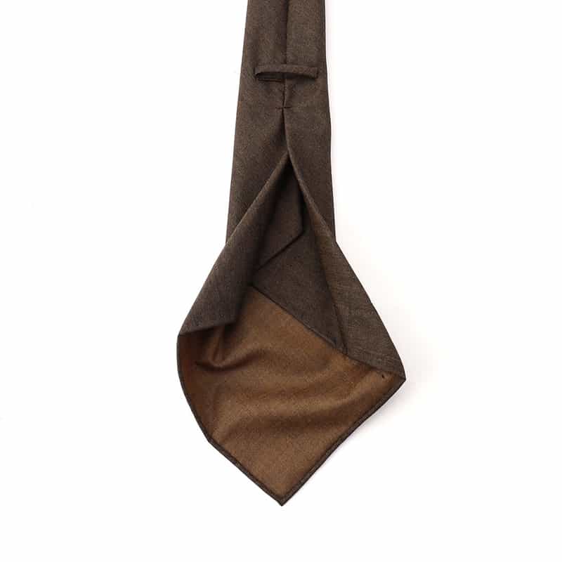 ATTO VANNUCCI FIRENZE セッテピエゲ ソリッドタイ BROWN