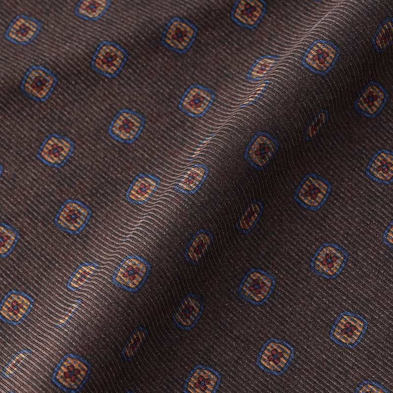 ATTO VANNUCCI FIRENZE ポケットチーフ BROWN