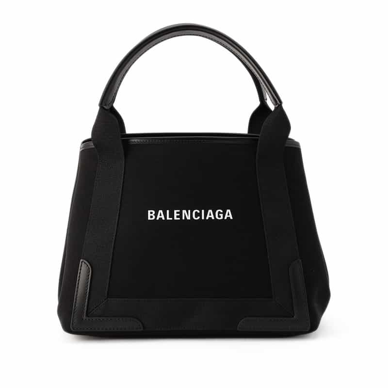 BALENCIAGA "NAVY CABAS" ハンドバッグ BLACK