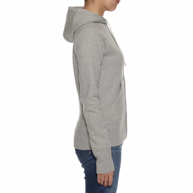 MADISONBLUE MADISONBLUE＜マディソンブルー＞ ジップアップ 裏毛フーディ GRAY