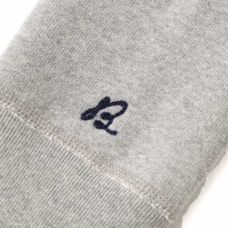 MADISONBLUE MADISONBLUE＜マディソンブルー＞ ジップアップ 裏毛フーディ GRAY