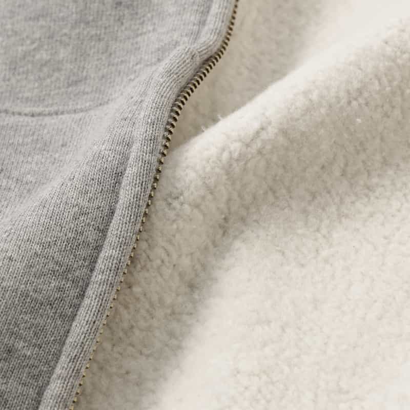 MADISONBLUE MADISONBLUE＜マディソンブルー＞ ジップアップ 裏毛フーディ GRAY