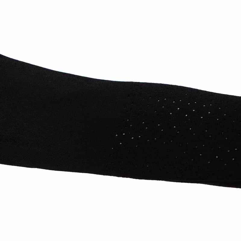 VICTORIA BECKHAM クルーネック アイレットデザイン ニットカーディガン BLACK