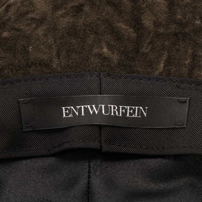 ENTWURFEIN ベルベットハット "LENKA" BROWN